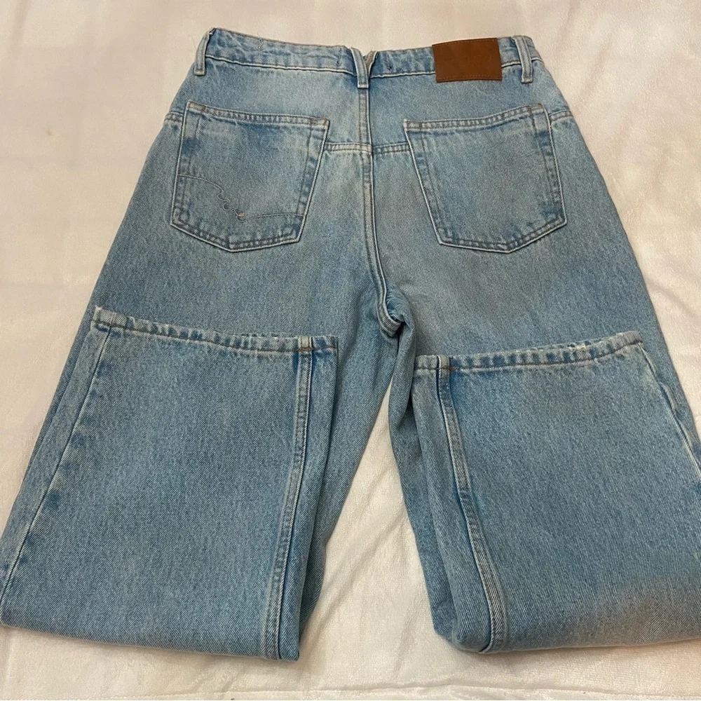 New! Free People We The Free Deep Trance Dropped Boyfriend Jeans 25 38801